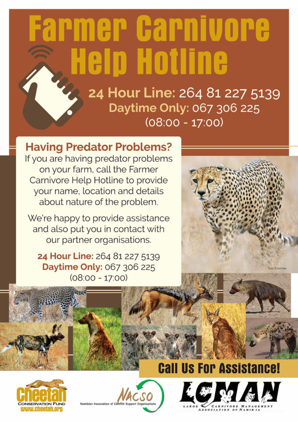 Human Wildlife Conflict • Cheetah Conservation Fund • Saving Cheetahs