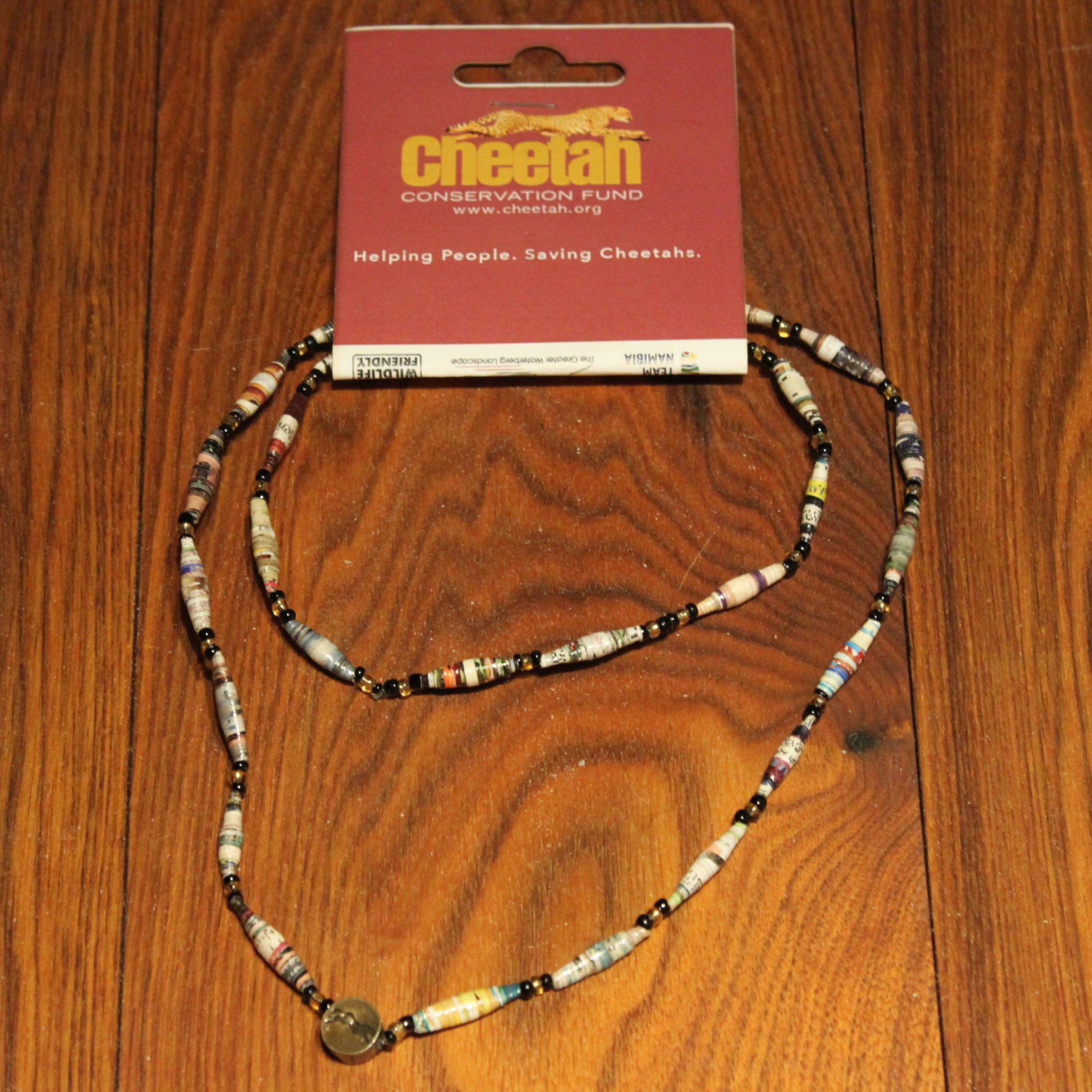 Magazine Bead Necklace