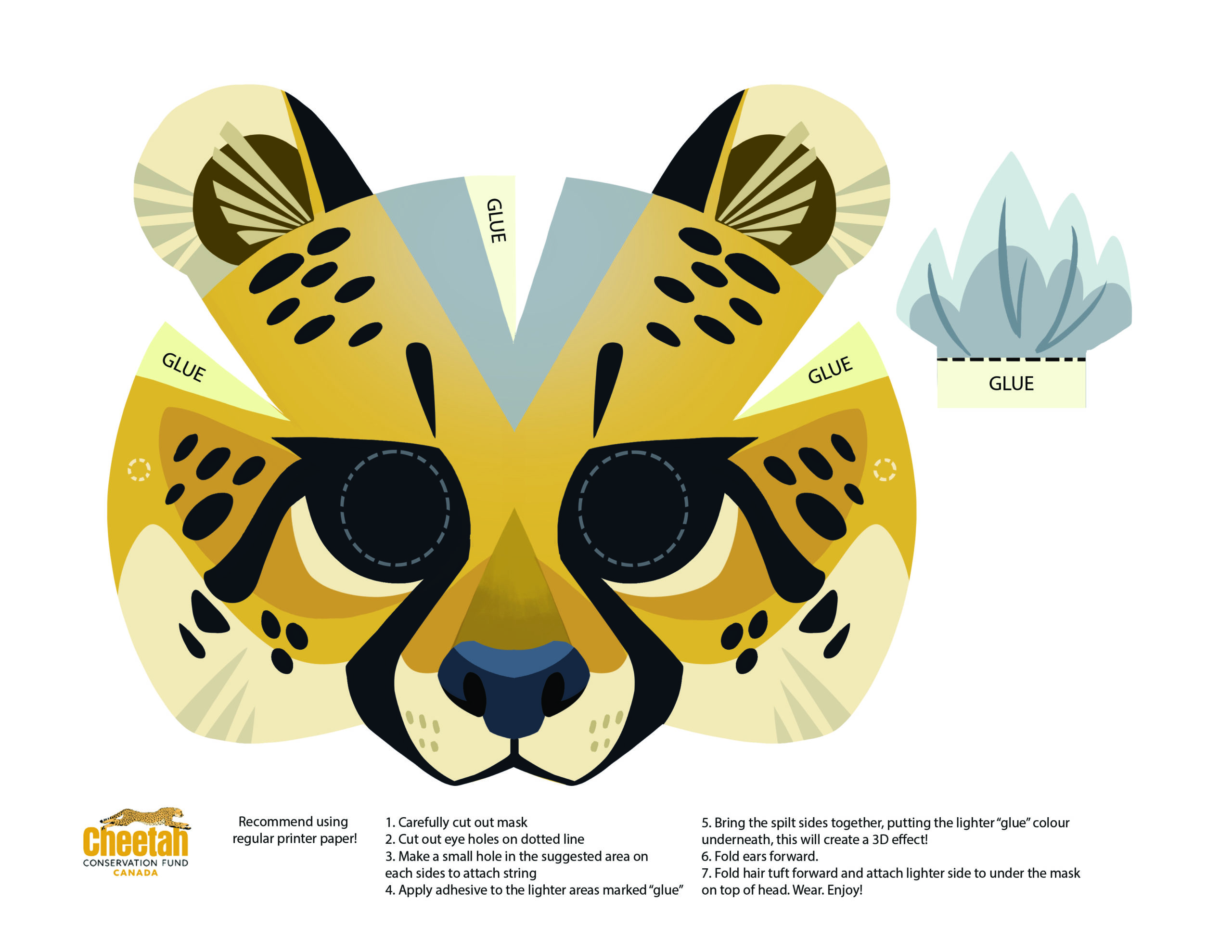 Best Bnwot Cheetah Print Sa Fishing Face Shield for sale in Oshawa