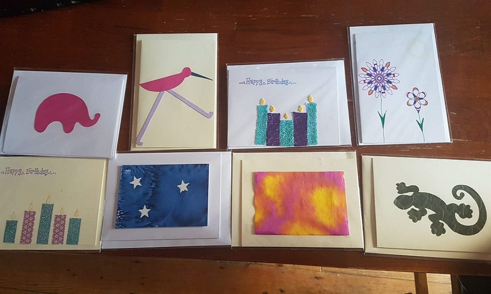 Some of Jeremy's beautiful cards