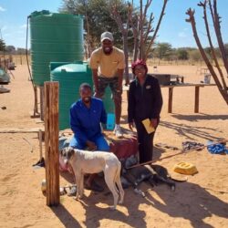 Rabies vaccination. One Health program. CCF Namibia