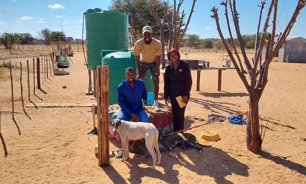 Rabies vaccination. One Health program. CCF Namibia