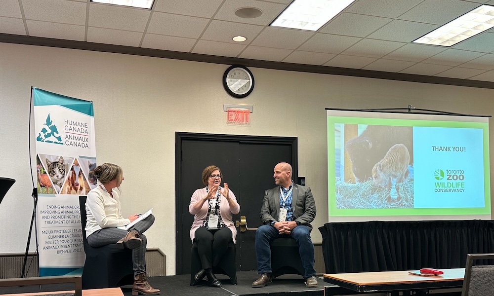 Toronto Zoo speaker at One Health Conference in Ottawa, 2025