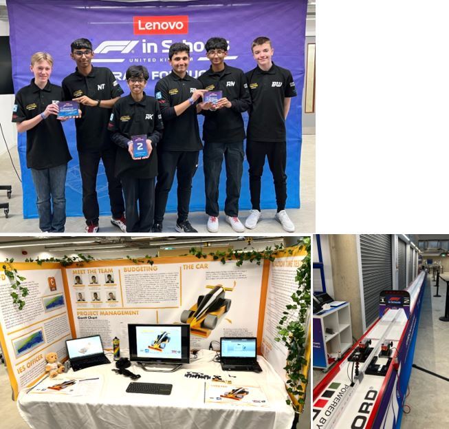 11 students from Wilmington Grange School did at the Regional F1 Schools Competition in Canterbury
