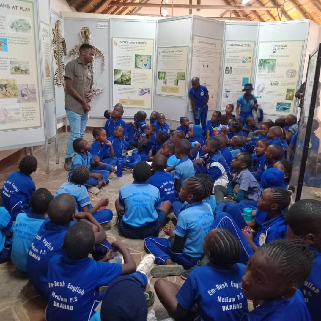 Kids Learning Cheetah Conservation Fund