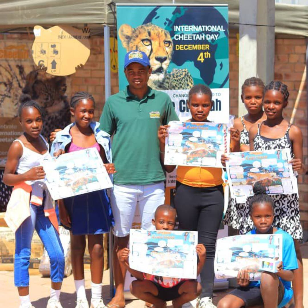 Kids Learning Cheetah Conservation Fund