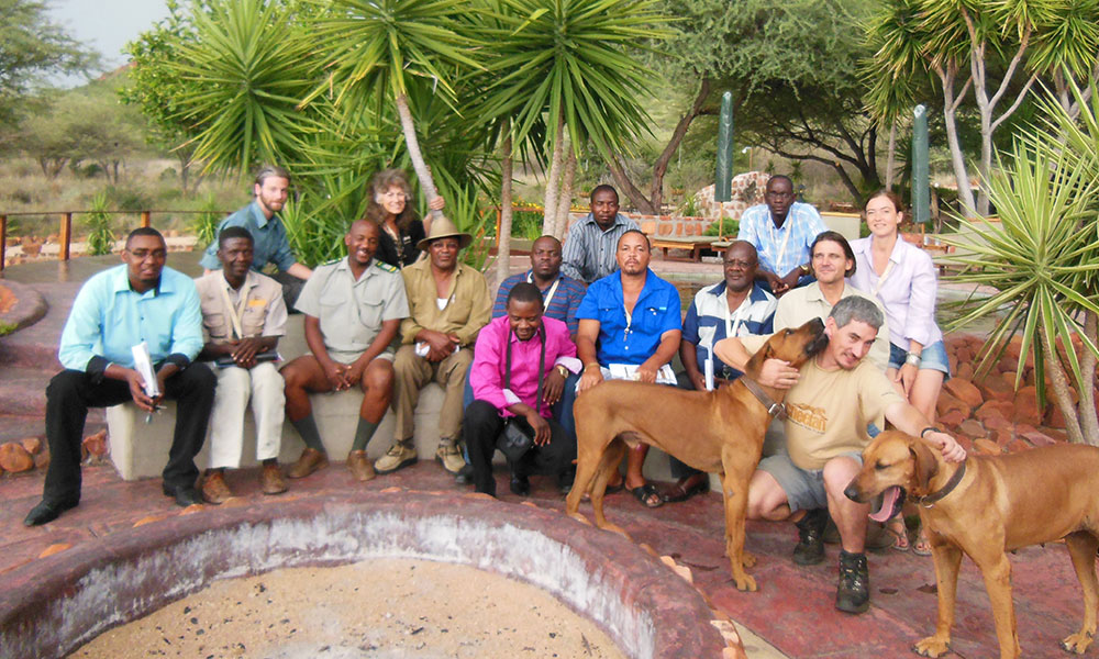 Habitat Loss - Conservancy meeting of members at CCF