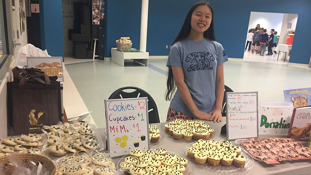 Indigo Sells Cookies, Cakes, and Candies for CCF