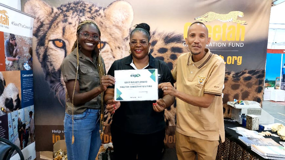 CCF Wins Gold Prize at the 2022 Namibia Tourism Expo
