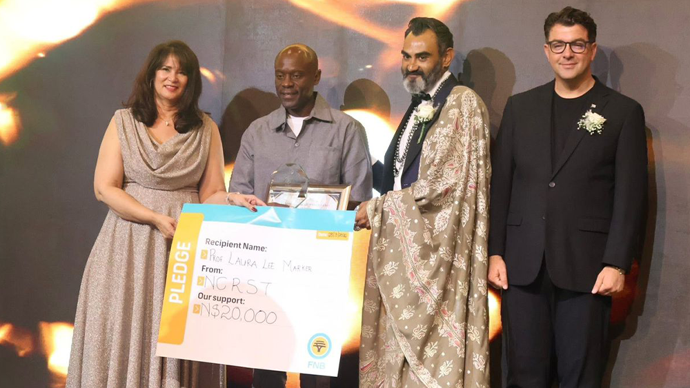 Dr. Laurie Marker Receives Lifetime Achievement Award from Namibia’s National Commission on Research, Science and Technology